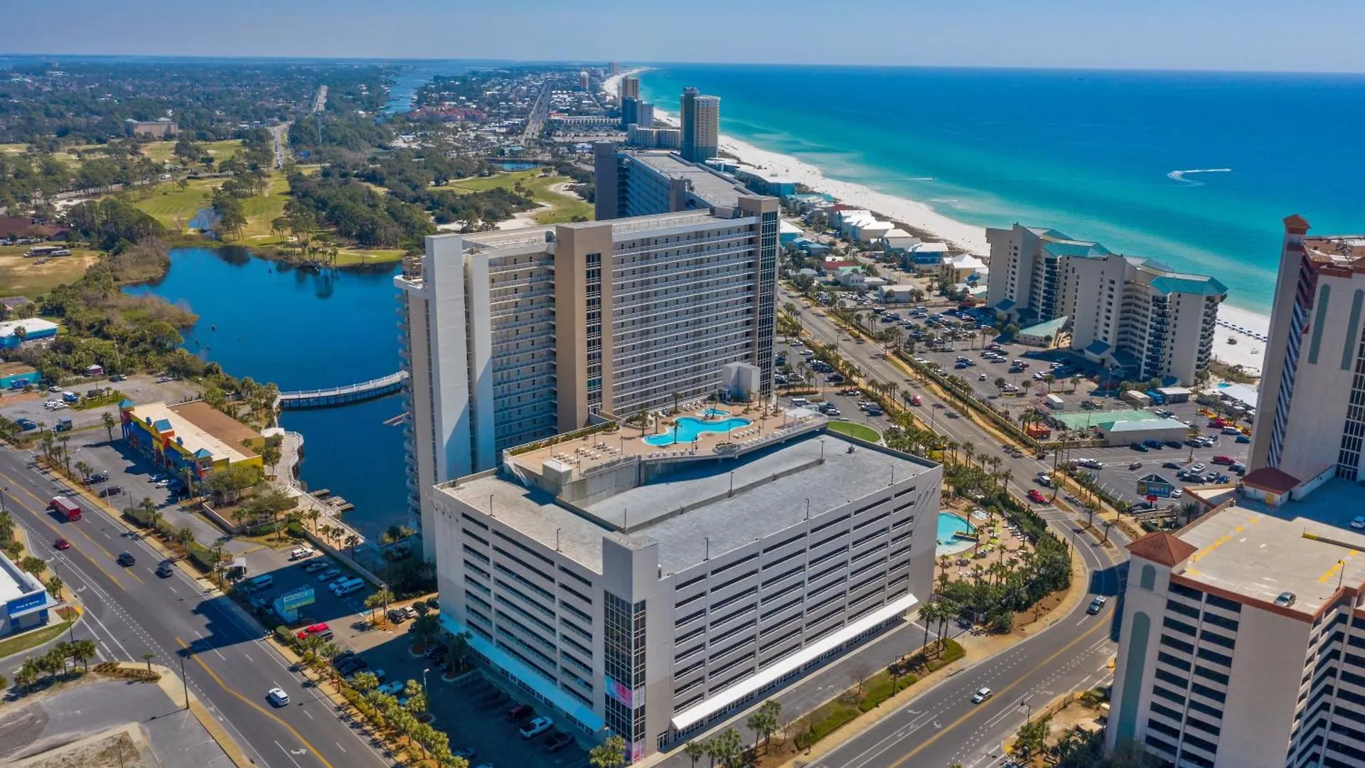 Beach & Ocean Views! Steps To Beach & Dining, Sleeps 9! Dolce Vita Getaways Pcb Panama City Beach