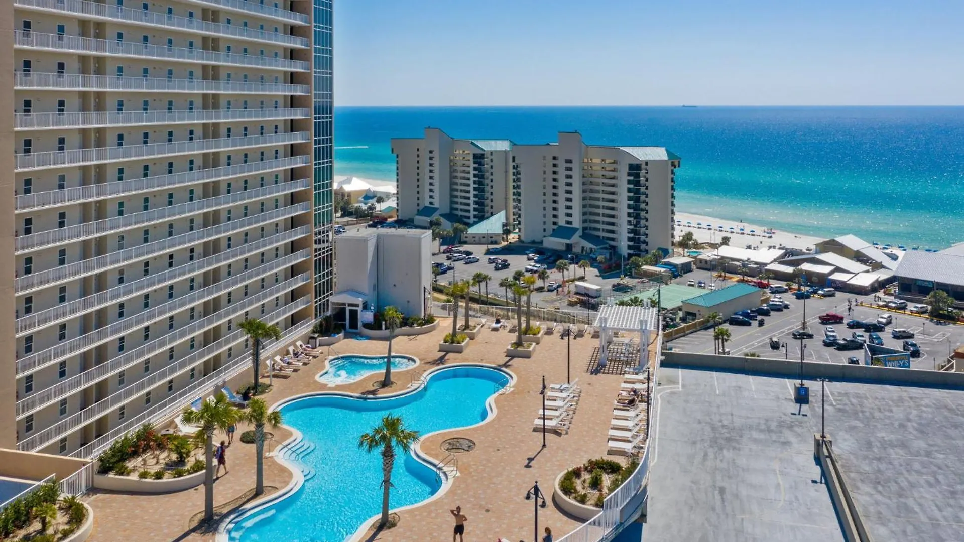 Beach & Ocean Views! Steps To Beach & Dining, Sleeps 9! Dolce Vita Getaways Pcb Panama City Beach 0*,