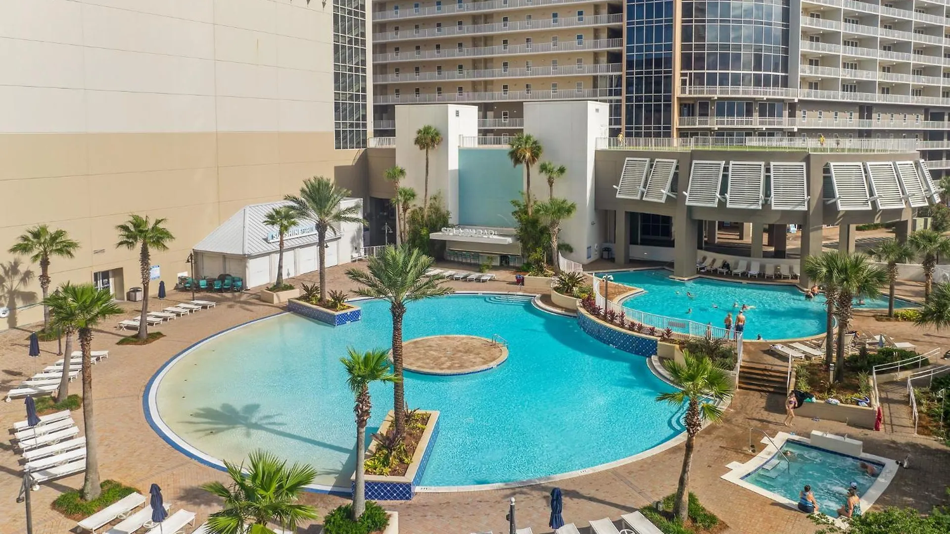 Beach & Ocean Views! Steps To Beach & Dining, Sleeps 9! Dolce Vita Getaways Pcb Panama City Beach Apartment